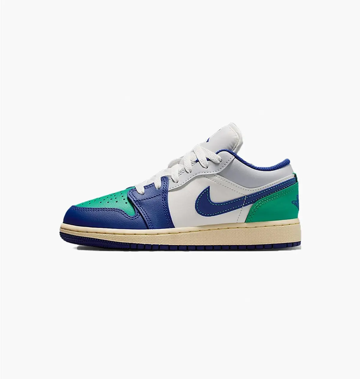 Кросівки дитячі Jordan 1 Low Big Kids Blue/Green
