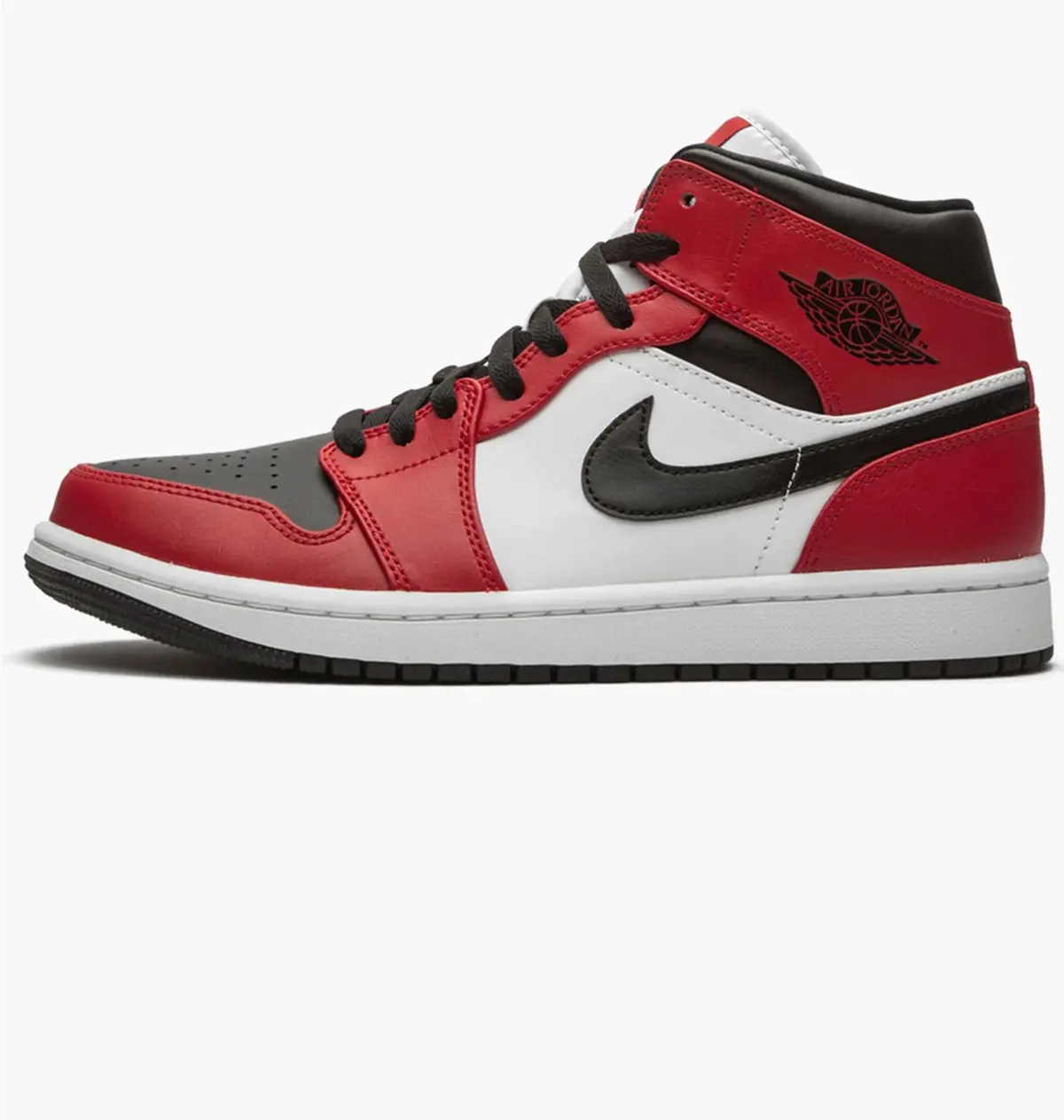 Кросівки чоловічі Jordan 1 Mid Red/White