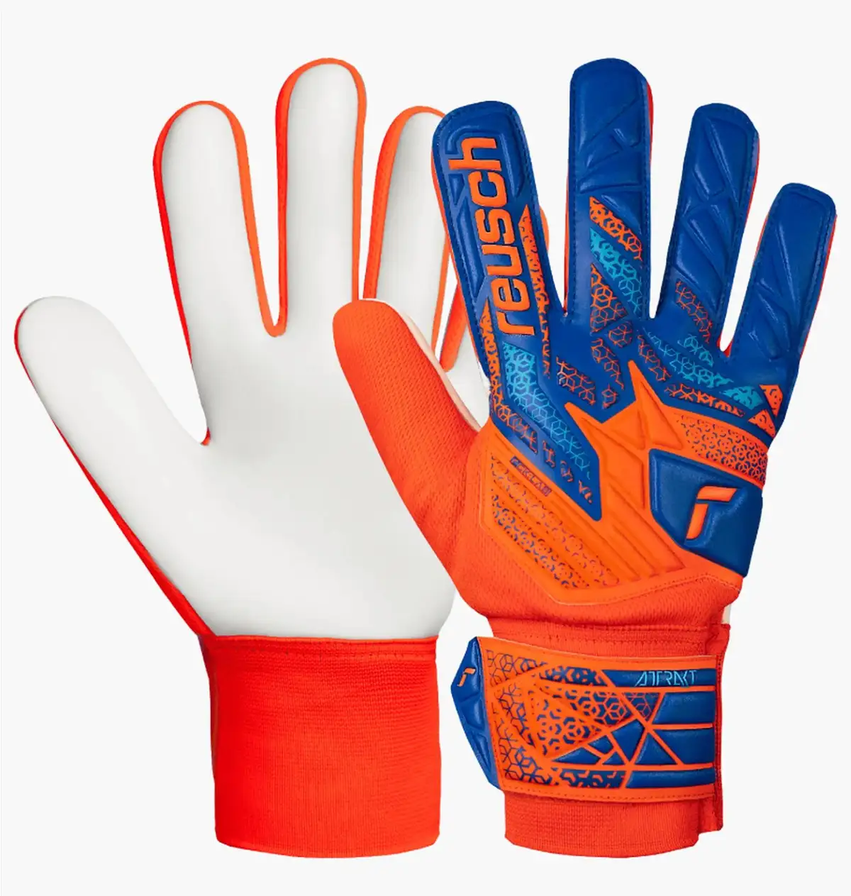 Футбольные перчатки унисекс Reusch Attrakt Starter Solid