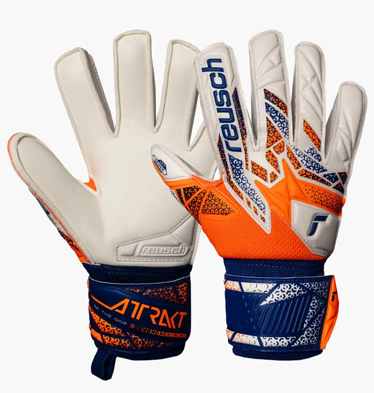 Футбольні рукавиці підліткові Reusch Attrakt Silver