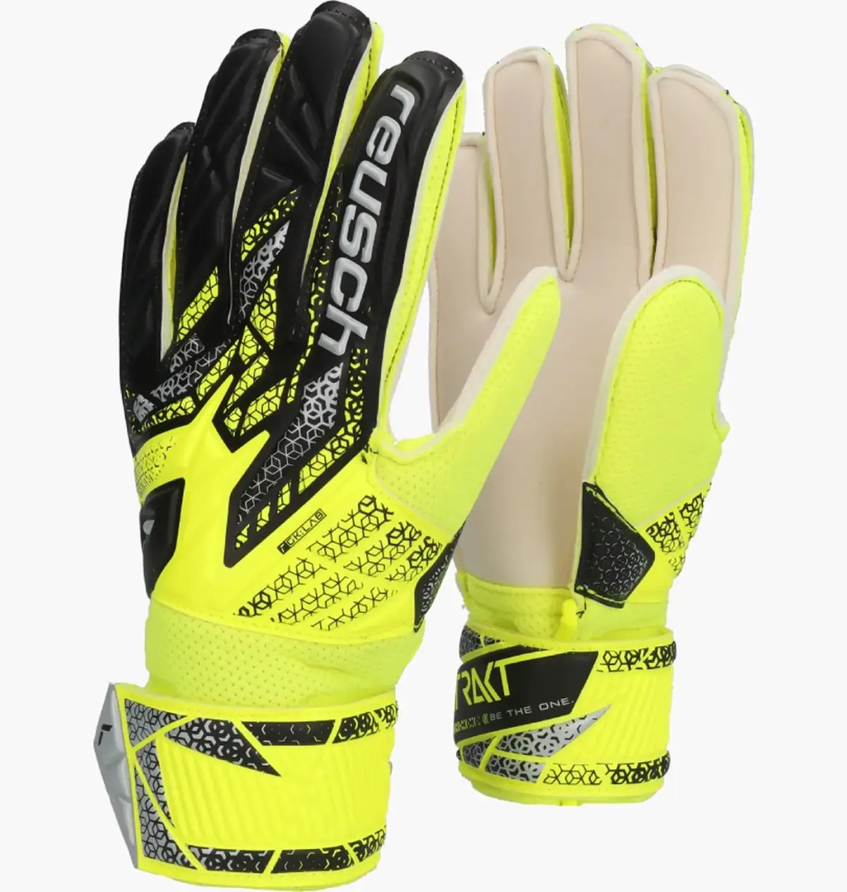 Футбольные перчатки унисекс Reusch Attrakt Solid Junior