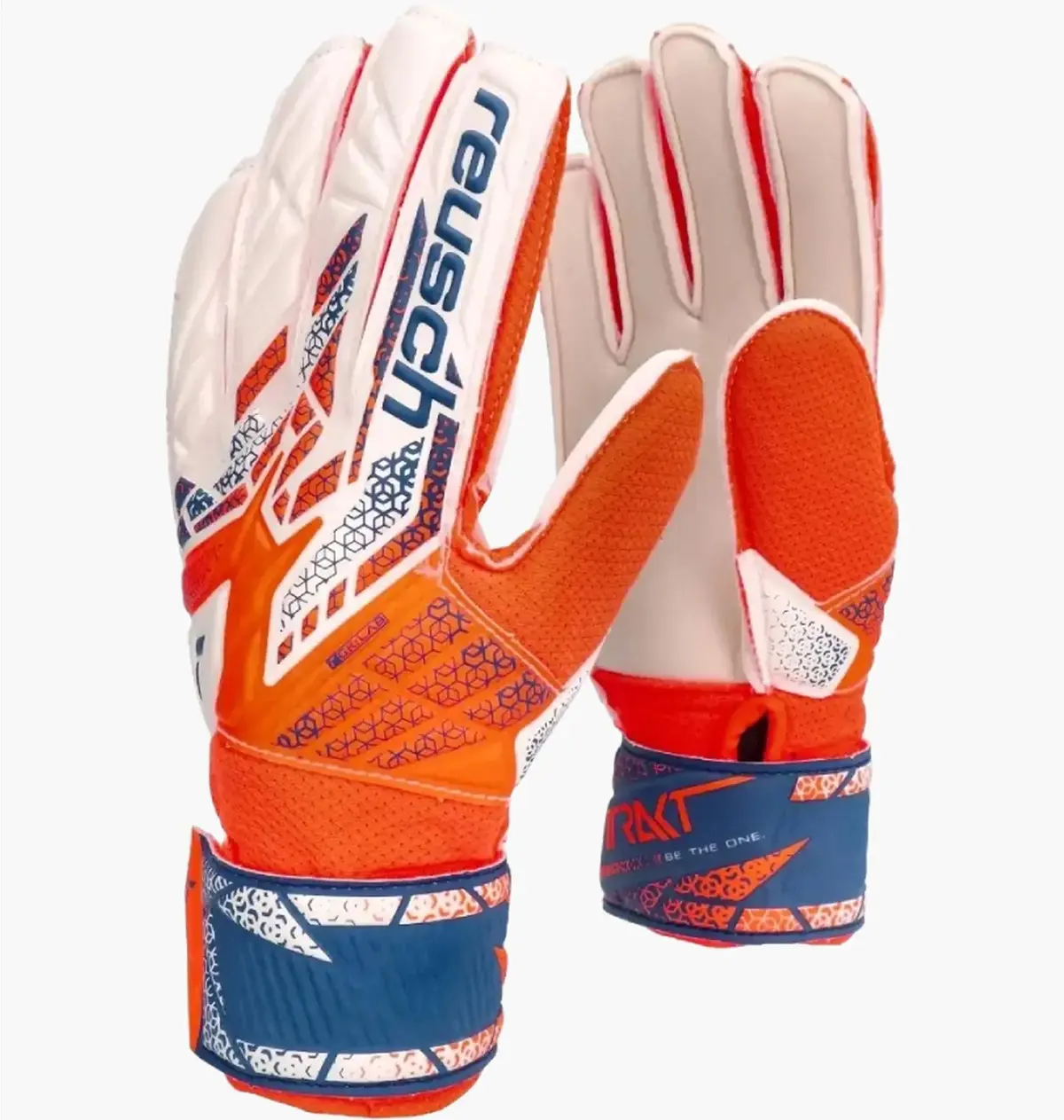 Футбольные перчатки унисекс Reusch Attrakt Solid Junior