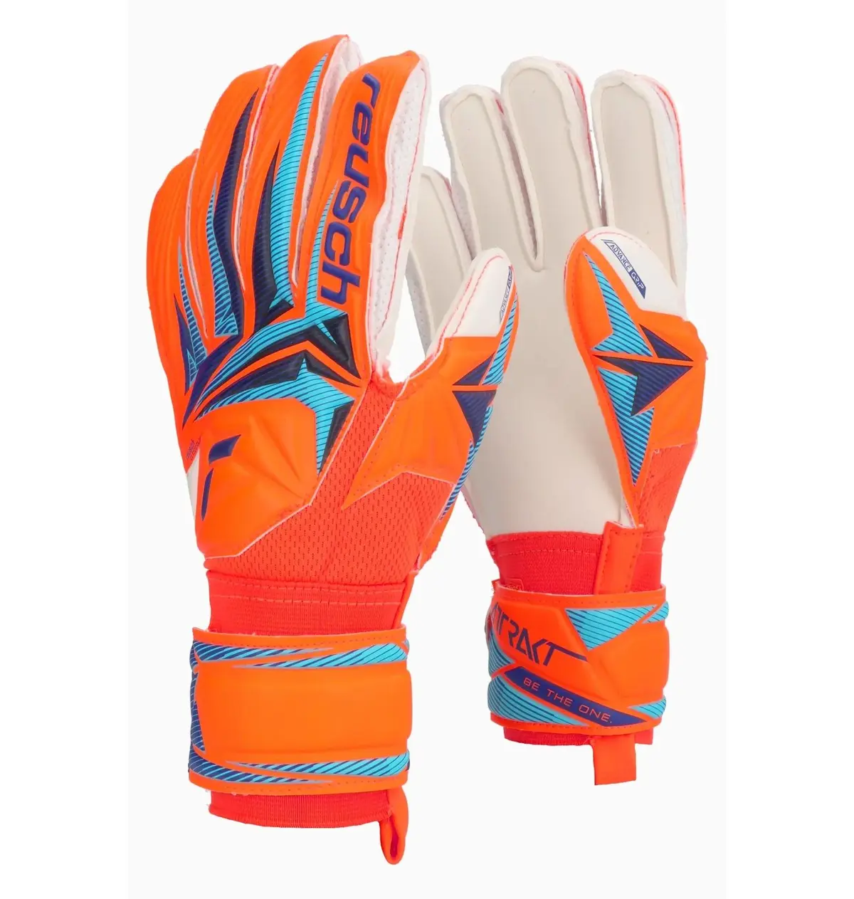Футбольные перчатки унисекс Reush Reusch Attrakt Advance Orange/White
