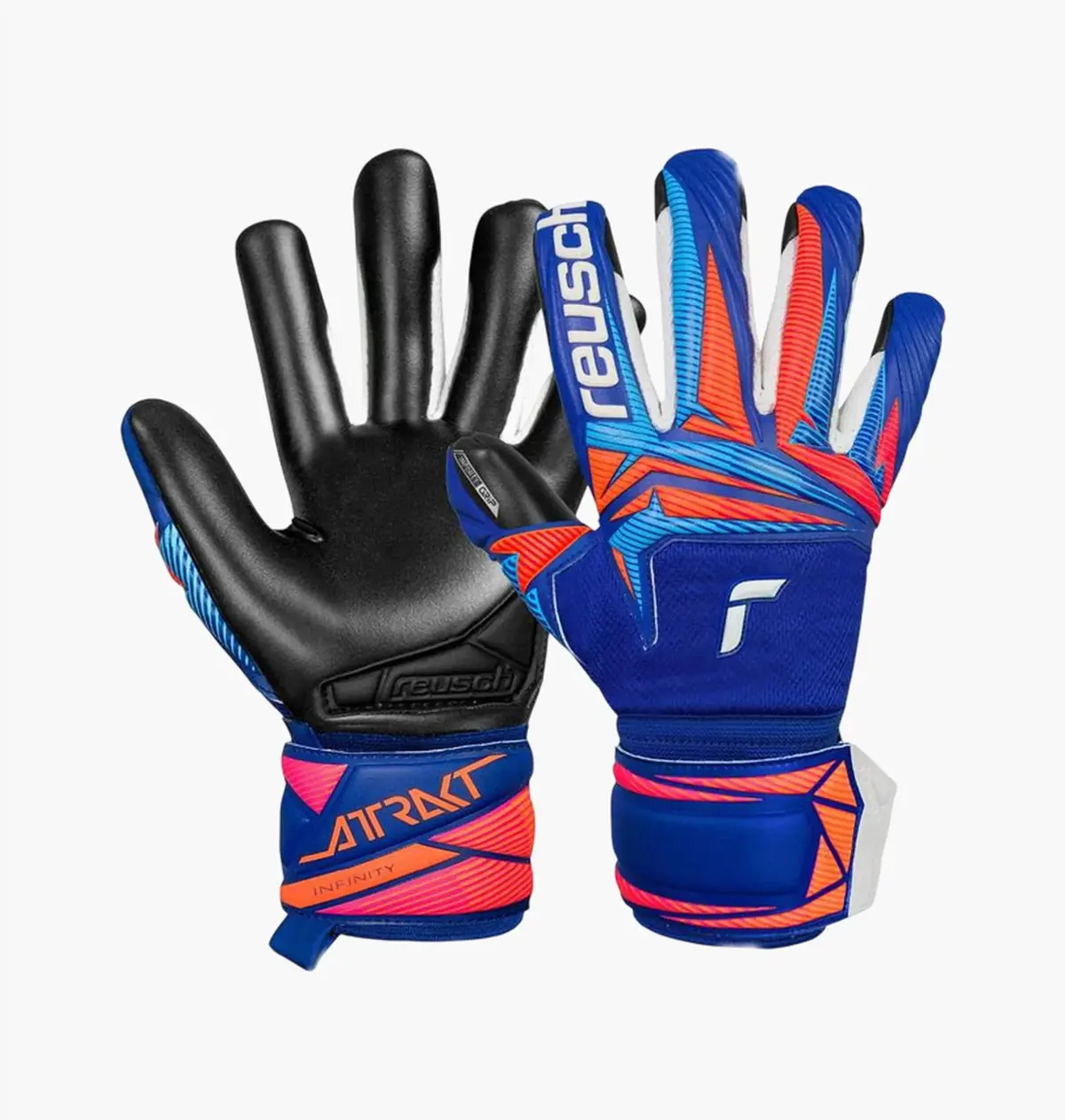 Футбольні рукавиці дитячі Reusch Attrakt Infinity Evolution Nc Blue