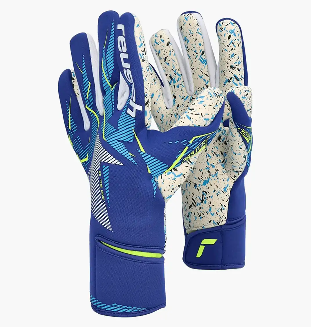 Футбольні рукавиці дитячі Reush Fastgrip Fusion Blue/White