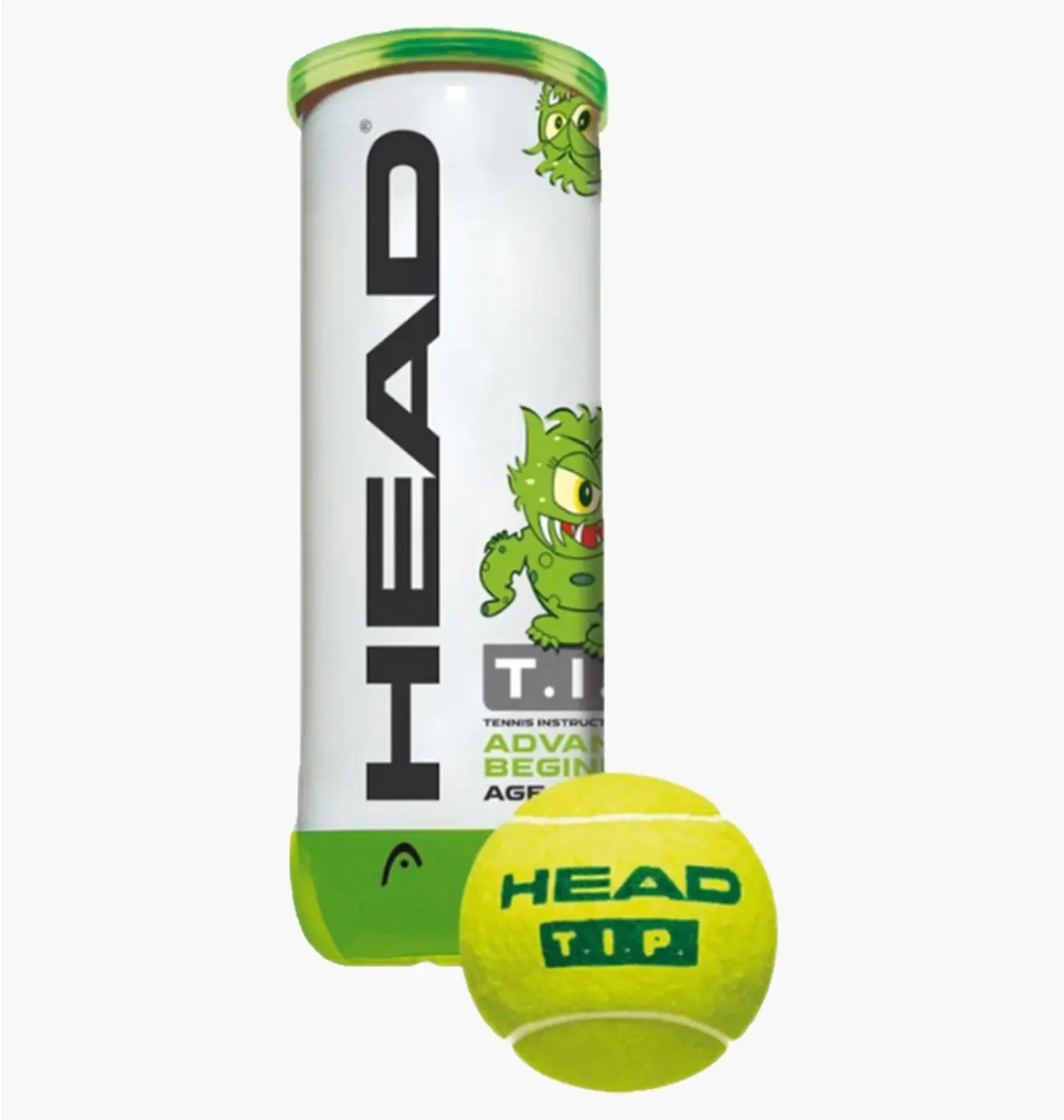 Тенісний м'яч Head Head Tip 3B Green