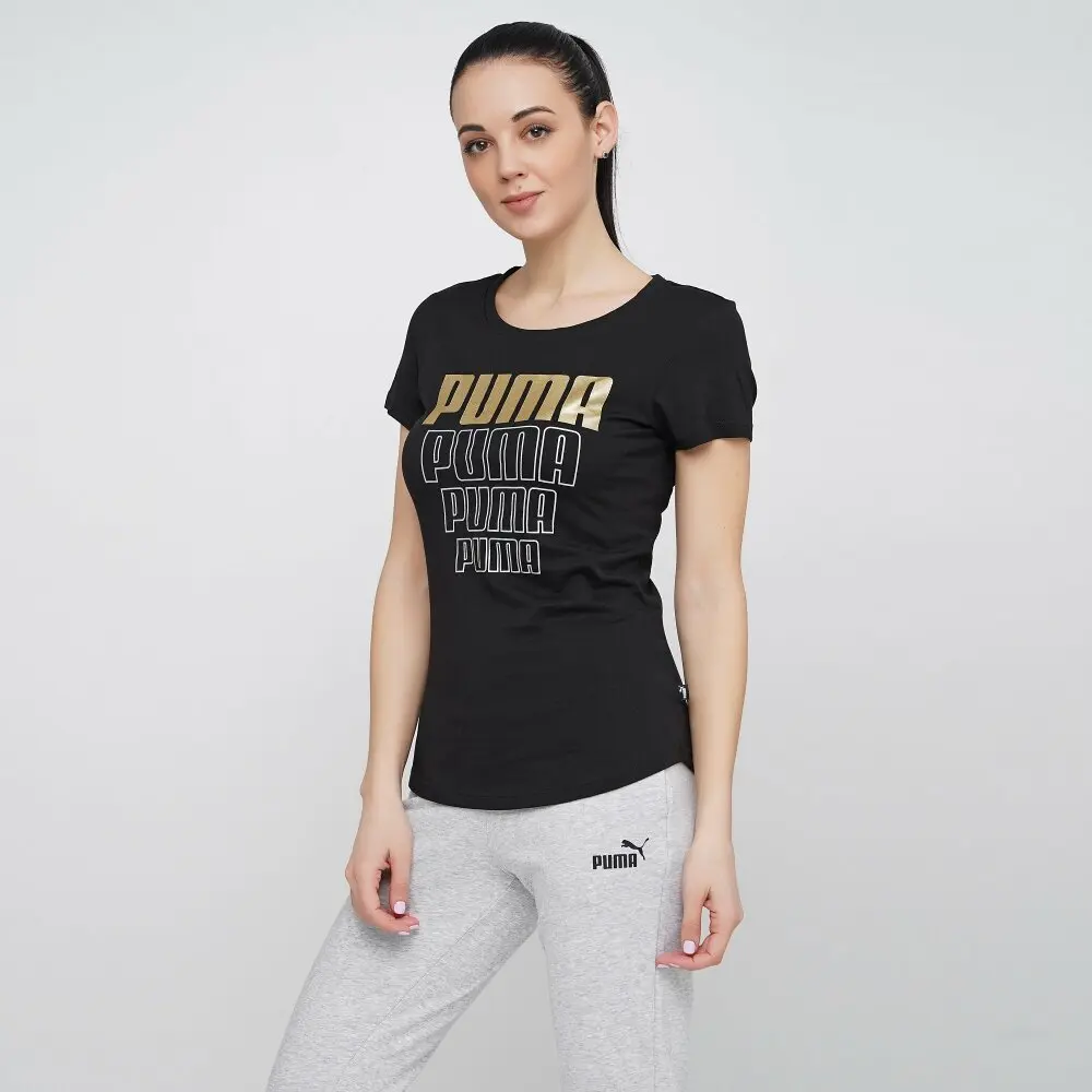 Футболка жіноча Puma Rebel Graphic Tee