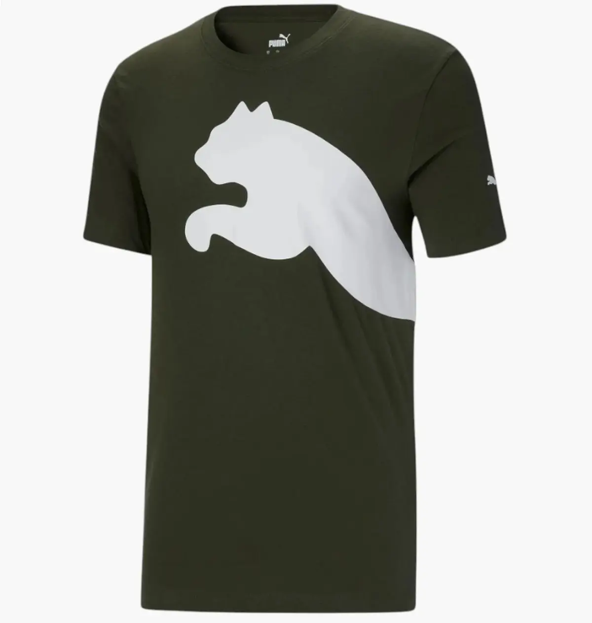 Футболка мужская Puma Oversized Logo Green