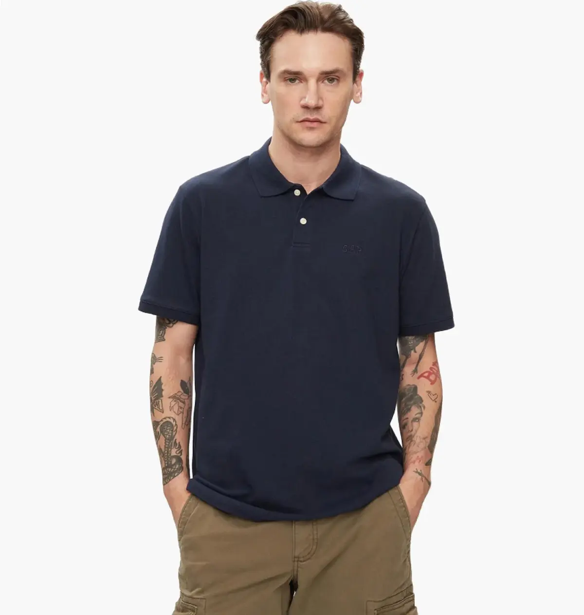 Футболка мужская Gap F-Logo Regular Fit Blue