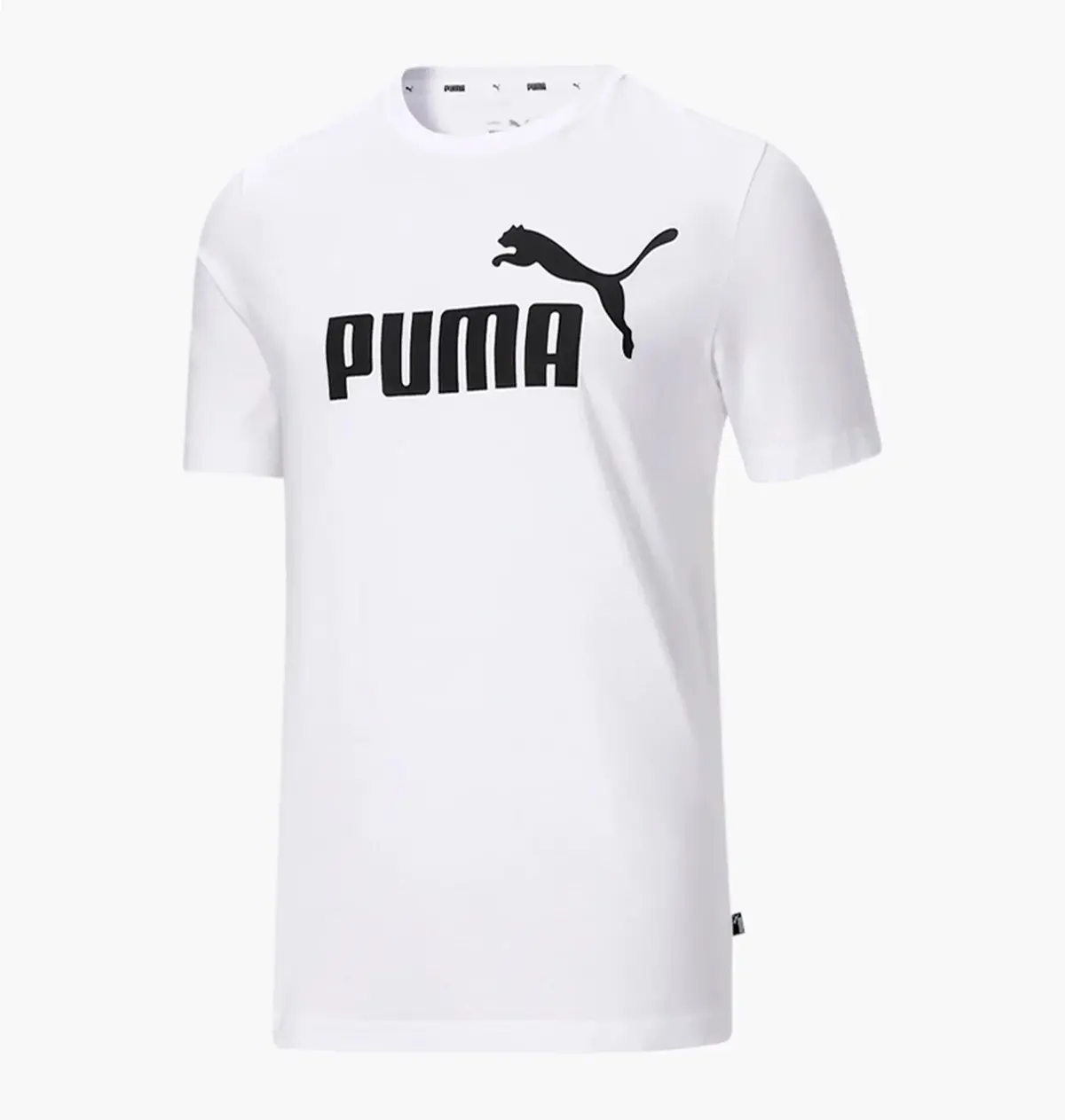 Футболка чоловіча Puma Essentials Logo Tee біла 586449-02