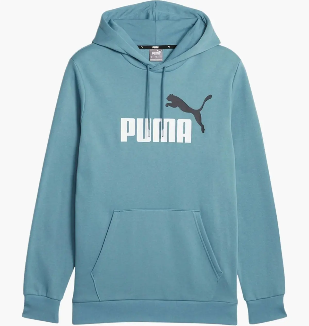 Кофта чоловіча Puma Ess+ 2 Col Big Logo Fl Blue/Blue
