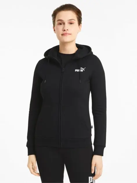 Кофта женские Puma Ess Full-Zip Hoodie