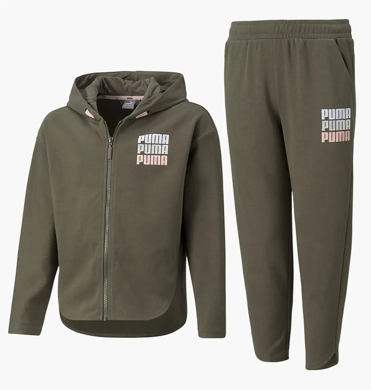 Спортивний костюм дитячий Puma Alpha Olive
