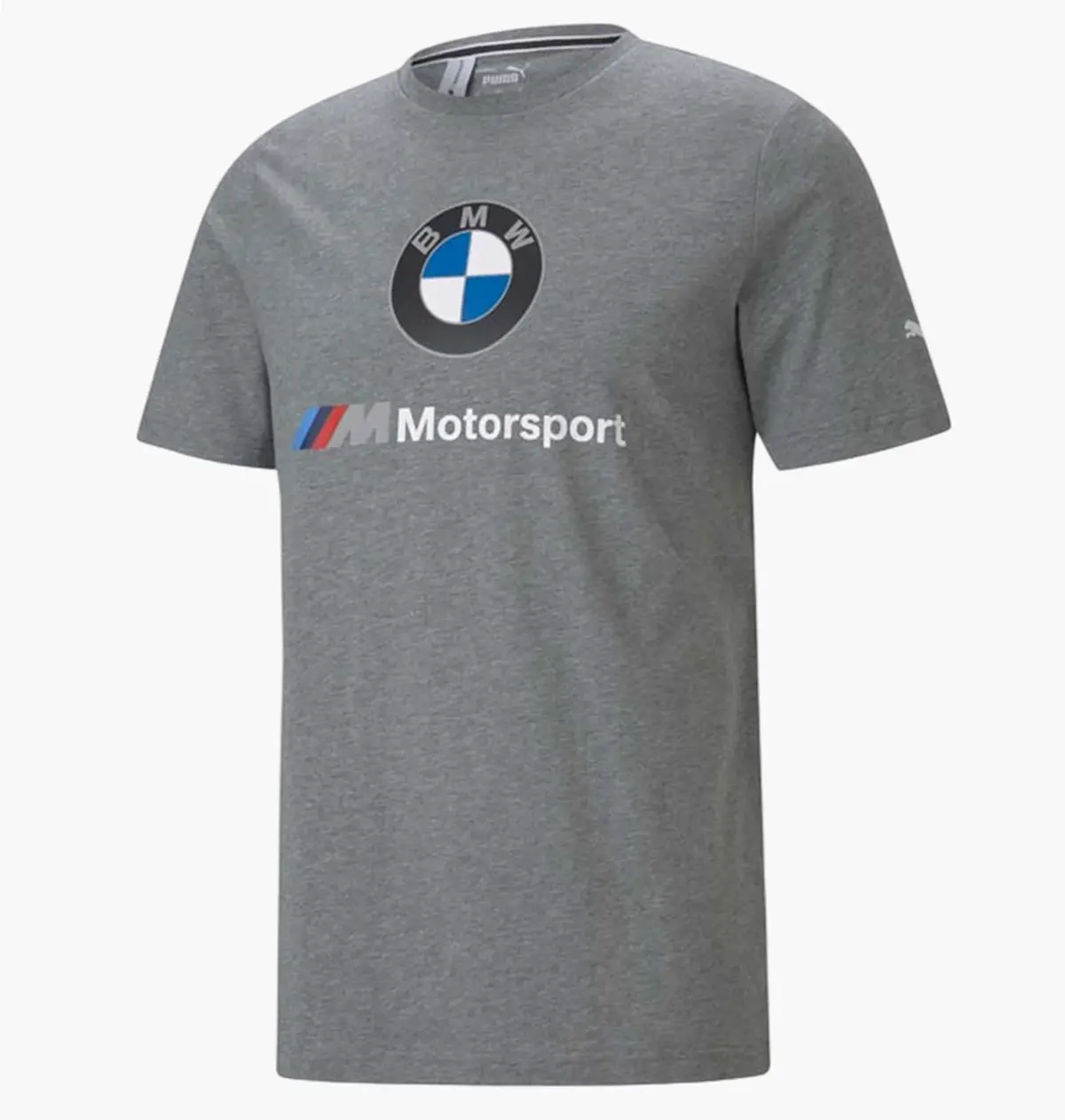 Футболка мужская Puma Bmw Mms Ess Grey