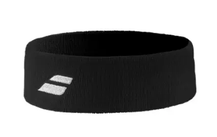 Пов'язка на голову Babolat Logo Headband Black/Black