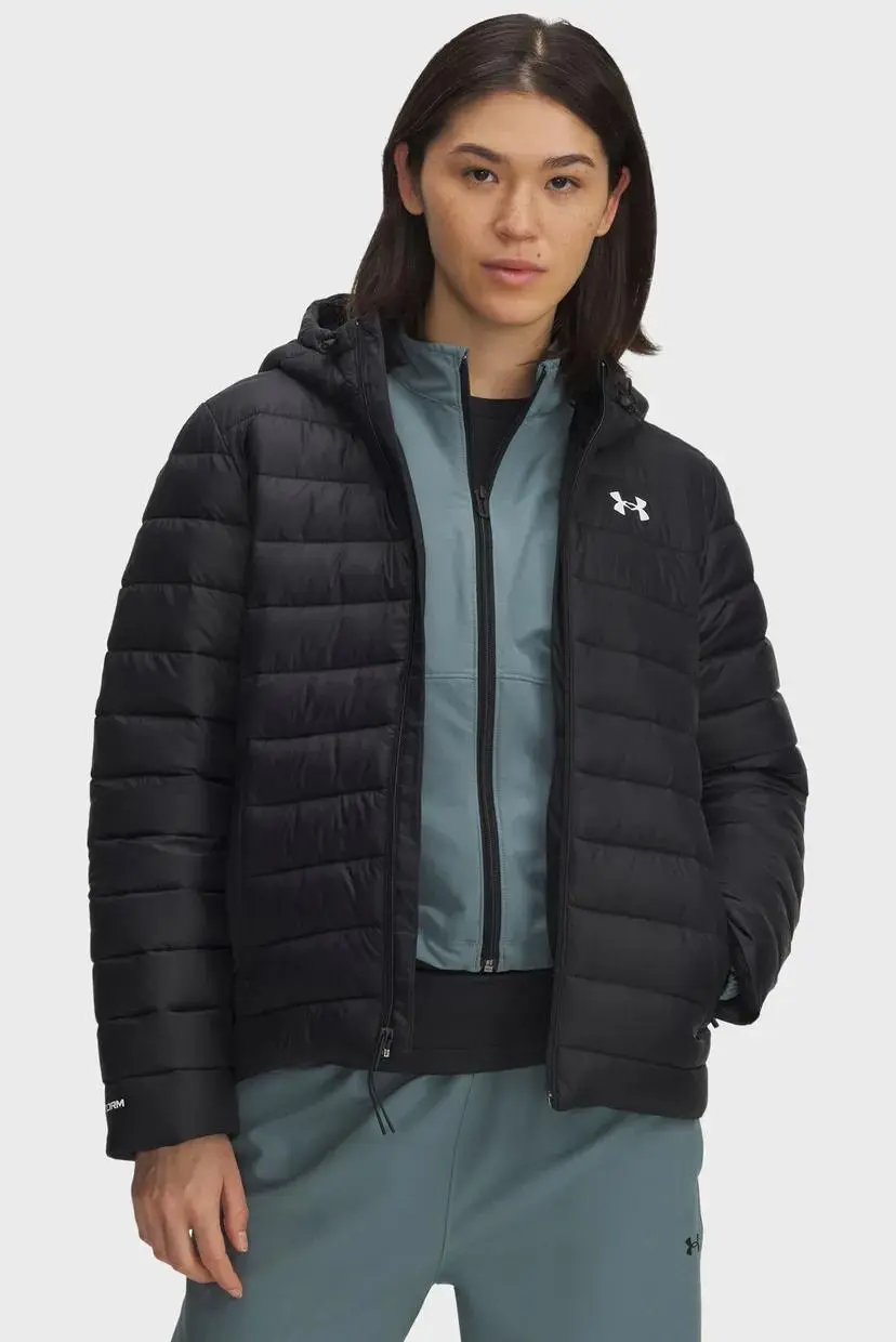Куртка жіноча Under Armour Ua Sportswear Insulate Jkt чорна 6006353-001