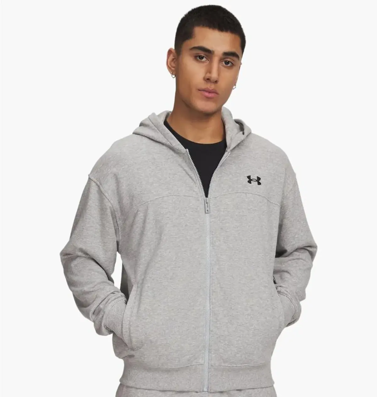 Кофта мужская Under Armour Rival Lightweight Grey