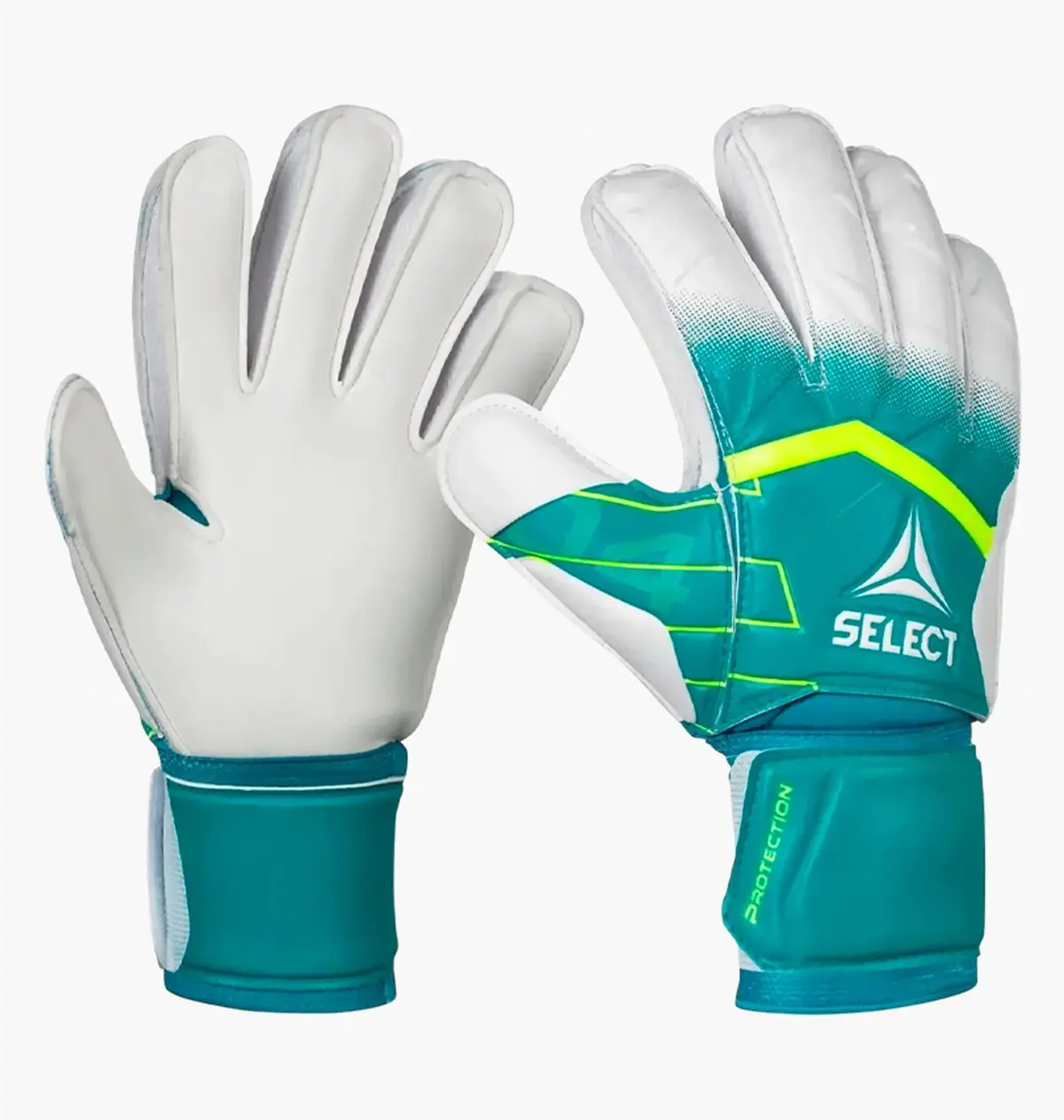 Футбольні рукавиці дитячі Select Goalkeeper 04 White/Turquoise