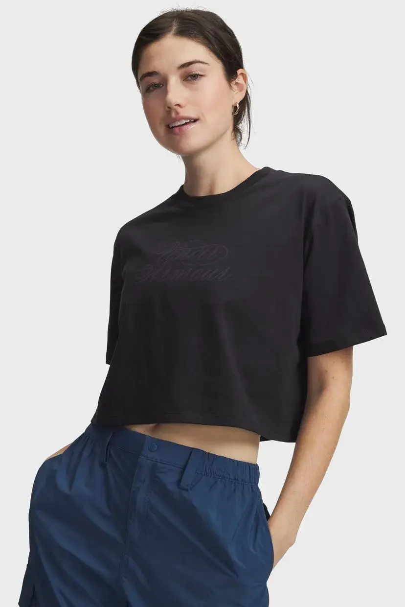 Футболка жіноча Under Armour Ua W Scriptheart Crop Ss