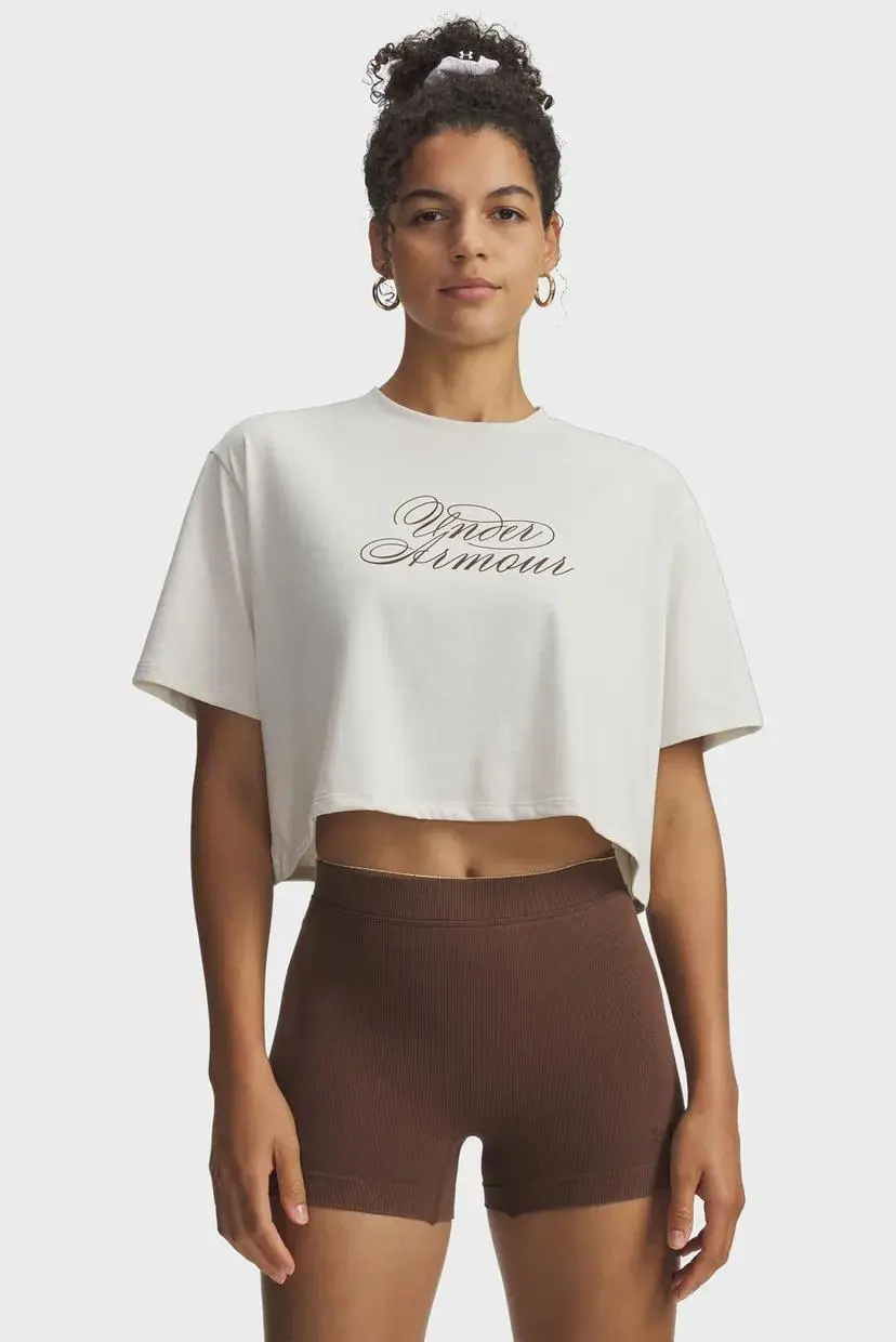 Футболка жіноча Under Armour Ua W Scriptheart Crop Ss