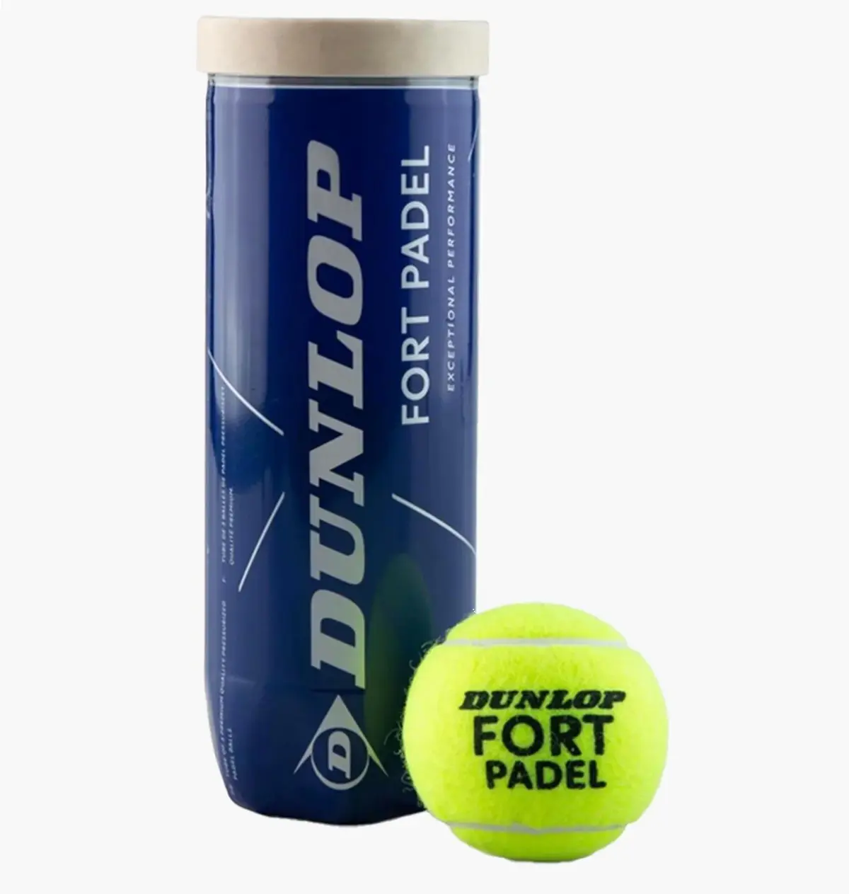 Тенісний м'яч Dunlop Fort Padel 3Pet Yellow