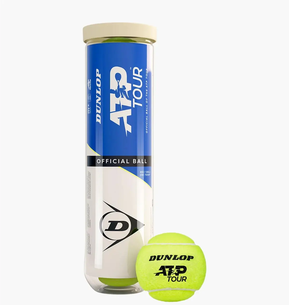 Тенісний м'яч Dunlop Atp Tour 4B