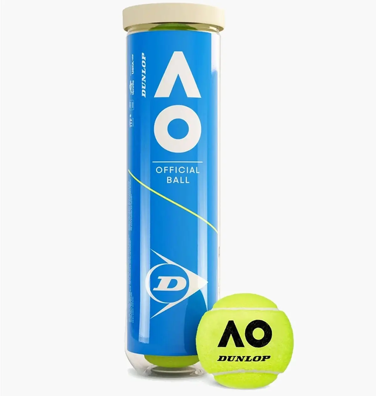 Тенісний м'яч Dunlop ' Australian Open Green