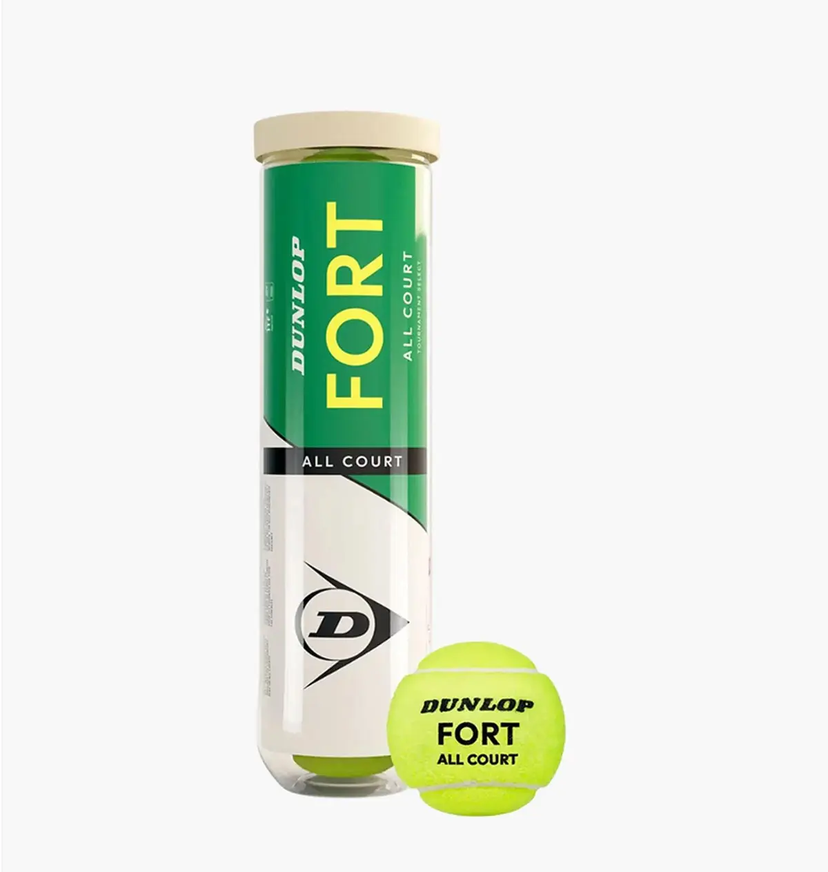 Тенісний м'яч Dunlop Fort All Court Ts 4B Green
