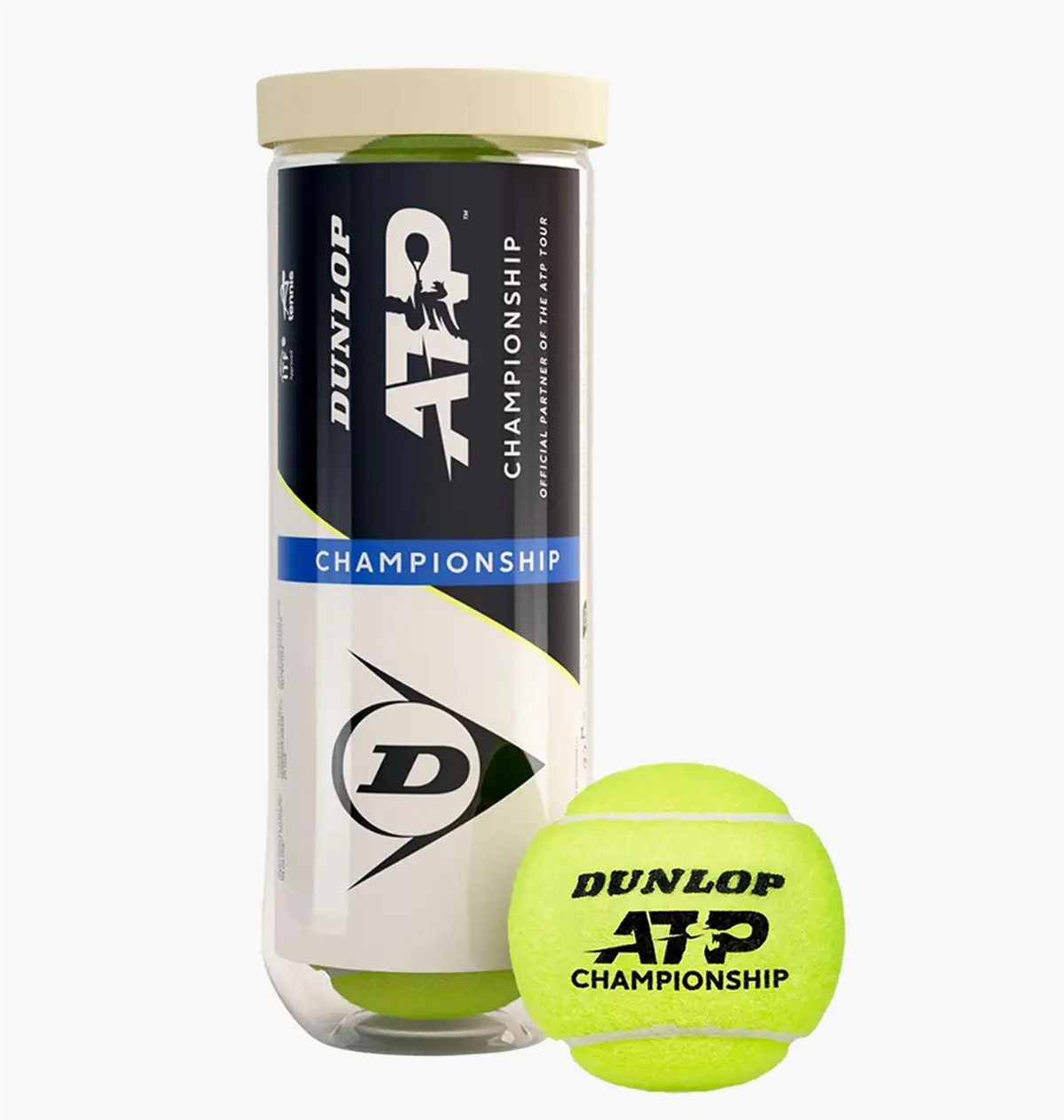 Тенісний м'яч Dunlop Atp Championship 3B