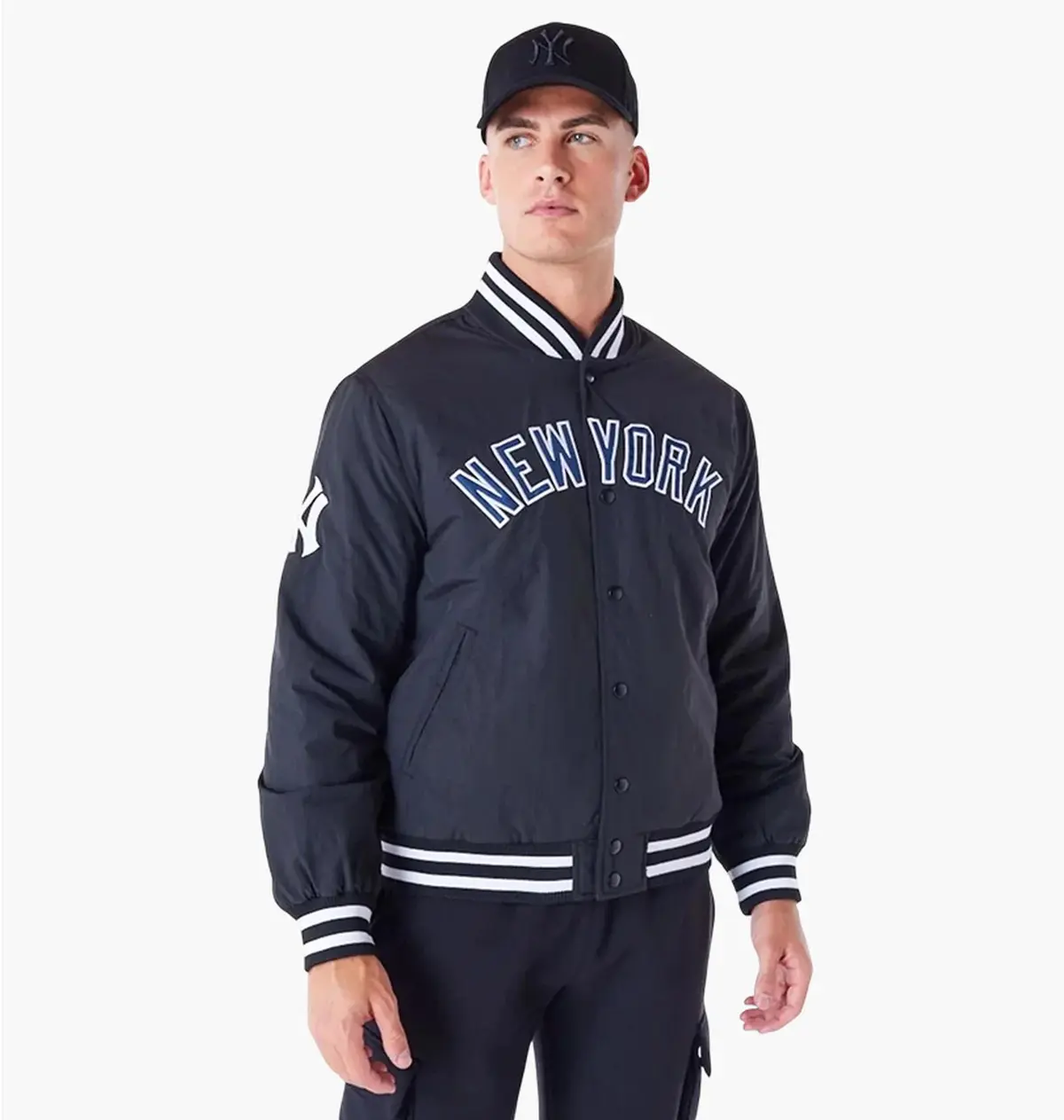 Бомбер унисекс New Era Wordmark Bomber Nyy