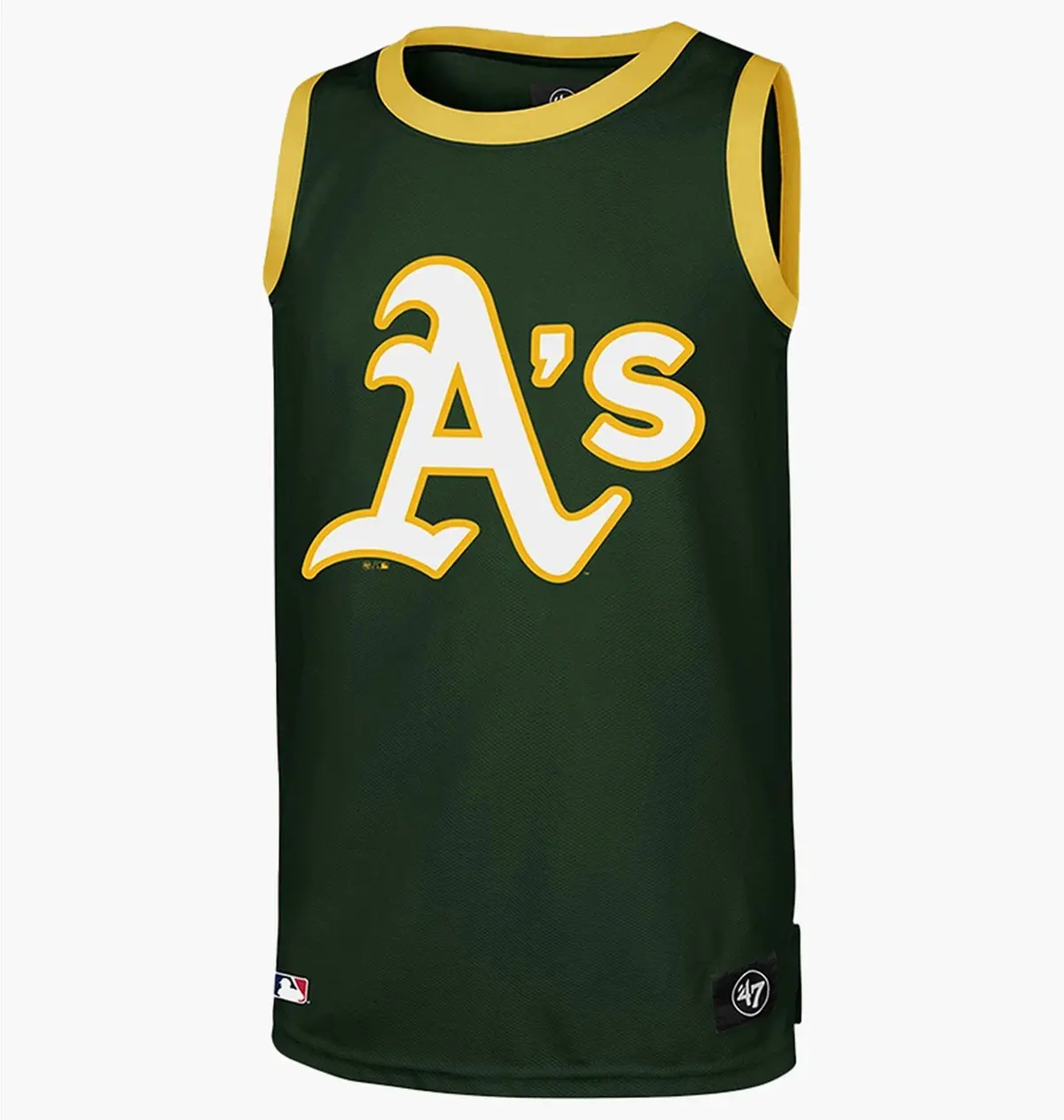 Майка унисекс 47 Brand Mlb Oakland Athletics Imprint Green