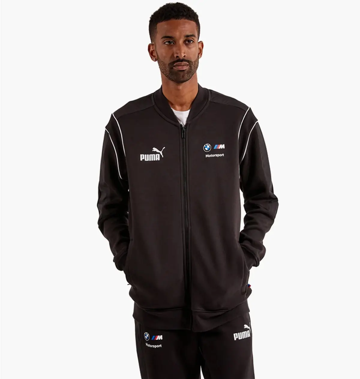 Кофта чоловіча Puma Bmw Motorsport Mt7 Sweat Jacket Black