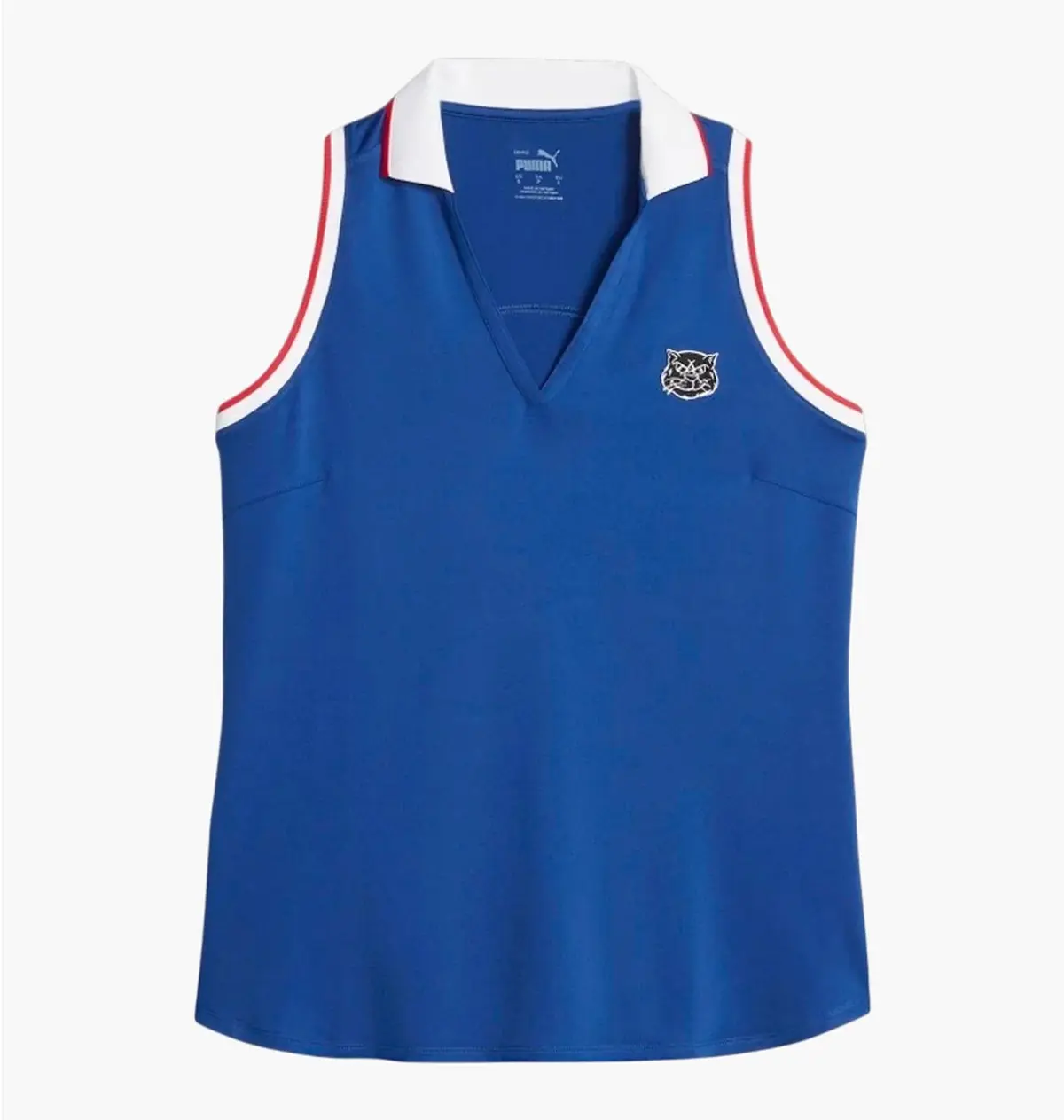 Майка женская Puma Hoops Golf Racerback Blue