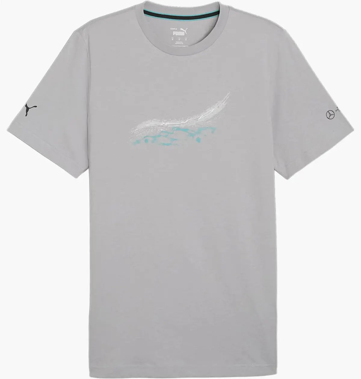 Футболка мужская Puma Mercedes-Amg Petronas Motorsport Grey
