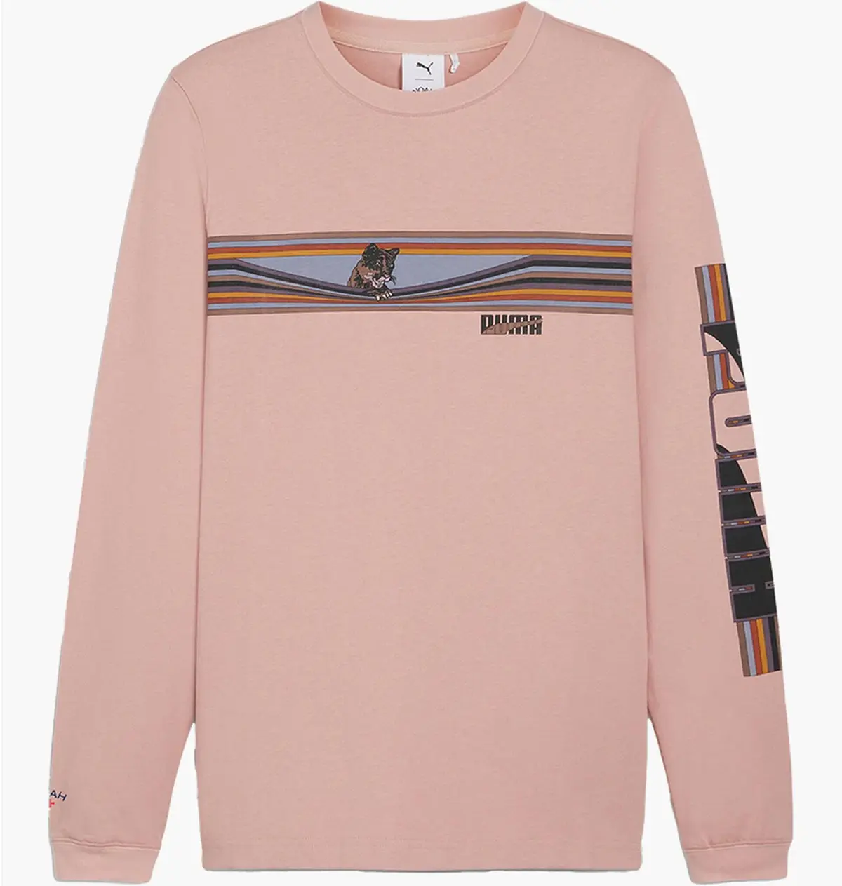 Кофта чоловіча Puma Graphic Long Sleeve X Noah Pink