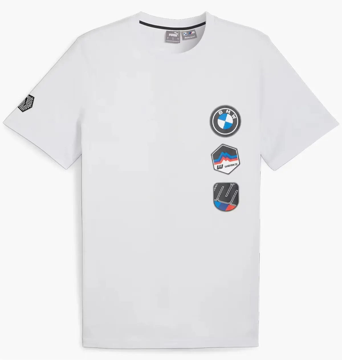 Футболка мужская Puma Bmw Garage Crew Tee White
