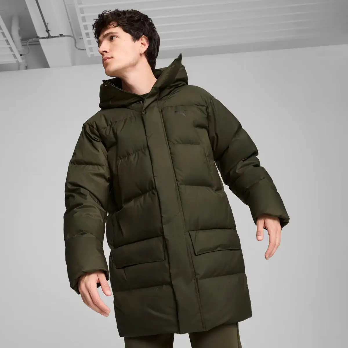 Куртка чоловіча Puma Protective Down зелена 626466-70