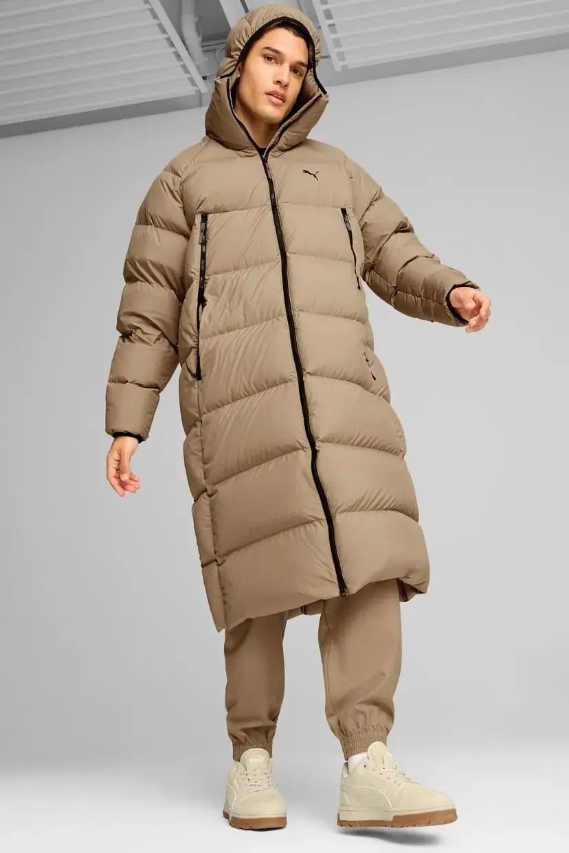 Куртка чоловіча Puma Long Hooded Down Coat