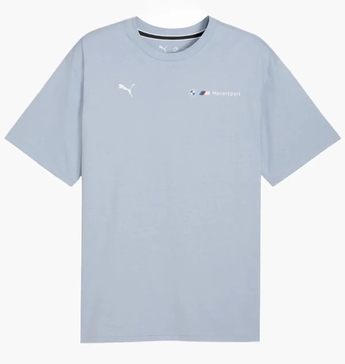 Футболка мужская Puma Bmw Essential Logo Tee Light Blue