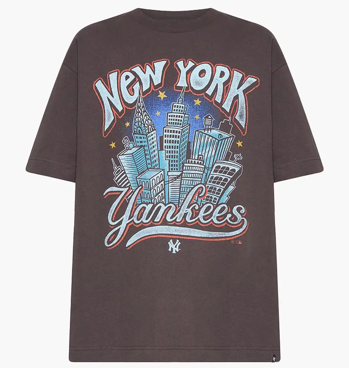 Футболка унисекс 47 Brand New York Yankees Sigma Brown