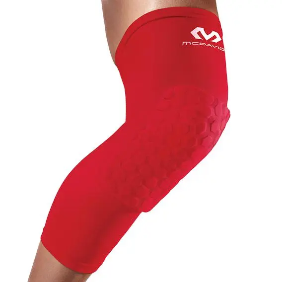Фіксатор універсальний Mcdavid Extended Compression Leg Sleeve With Hexpad (6446(SCARLET))