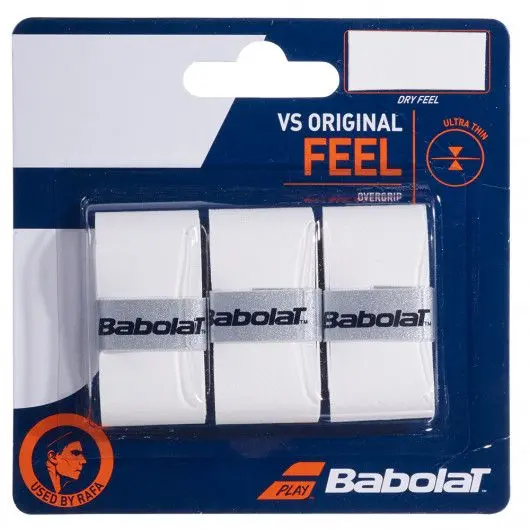 Обмотка для тенісної ракетки Babolat Vs Original X 3 White
