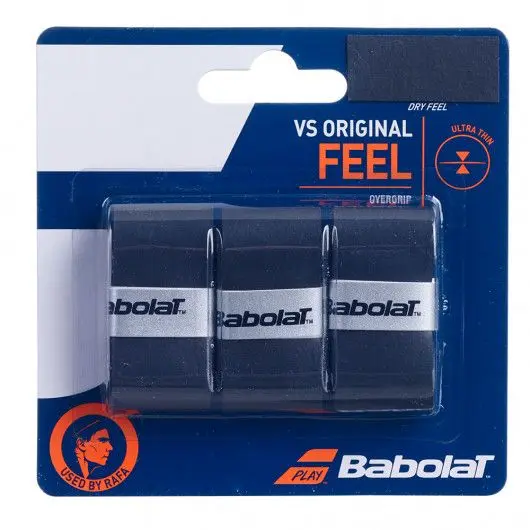 Обмотка для тенісної ракетки Babolat Vs Original X 3 Black