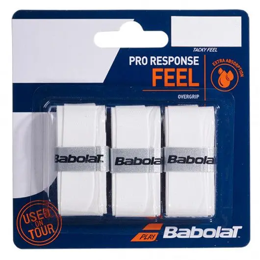 Обмотка для тенісної ракетки Babolat Pro Response X 3 White