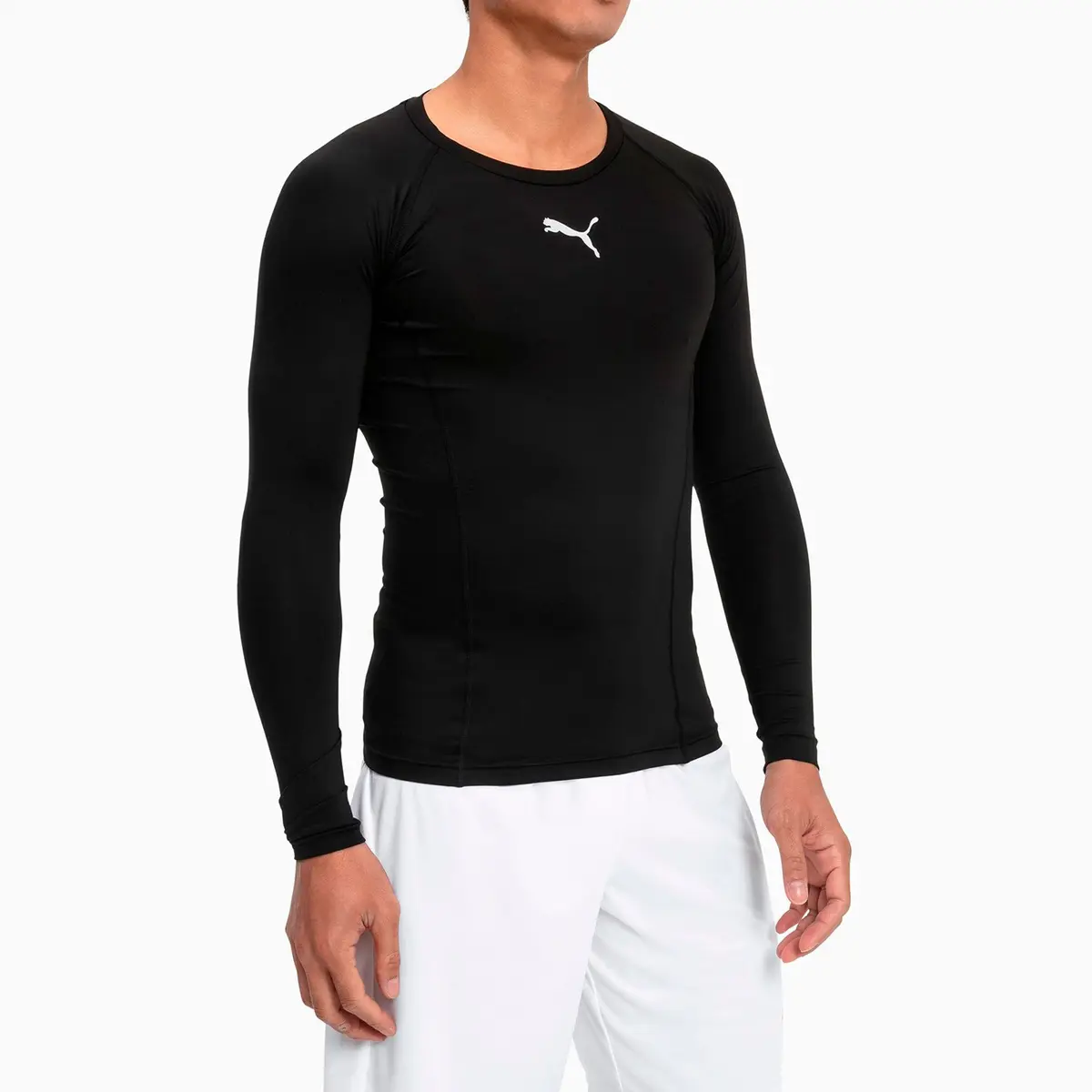Кофта чоловіча Puma Liga Baselayer Tee Ls чорна 65592003