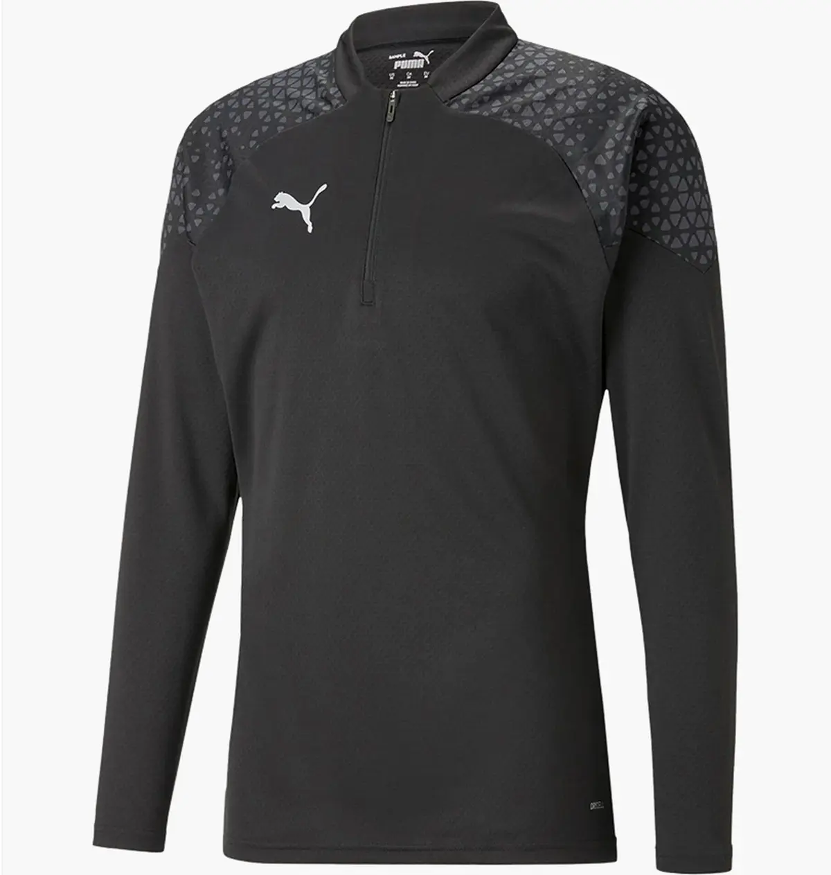 Кофта чоловіча Puma Long-Sleeve T-Shirt Teamcup Training 1/4 Zip Top Black 657982-003
