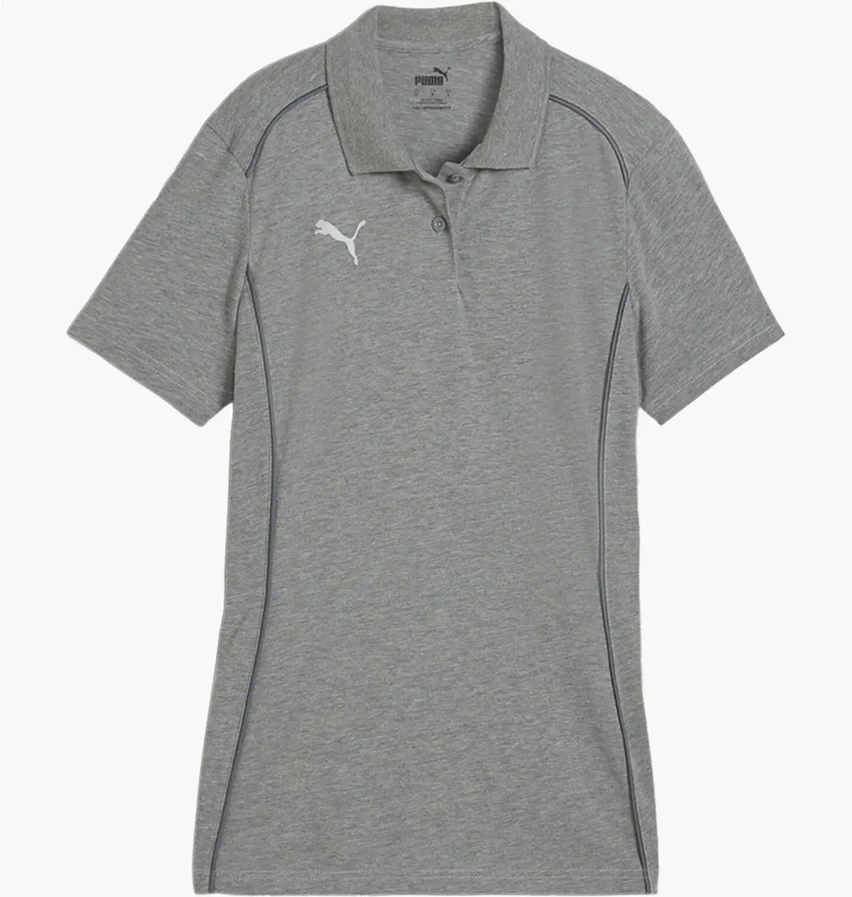 Футболка женская Puma Teamfinal Casuals Polo Wmn Grey