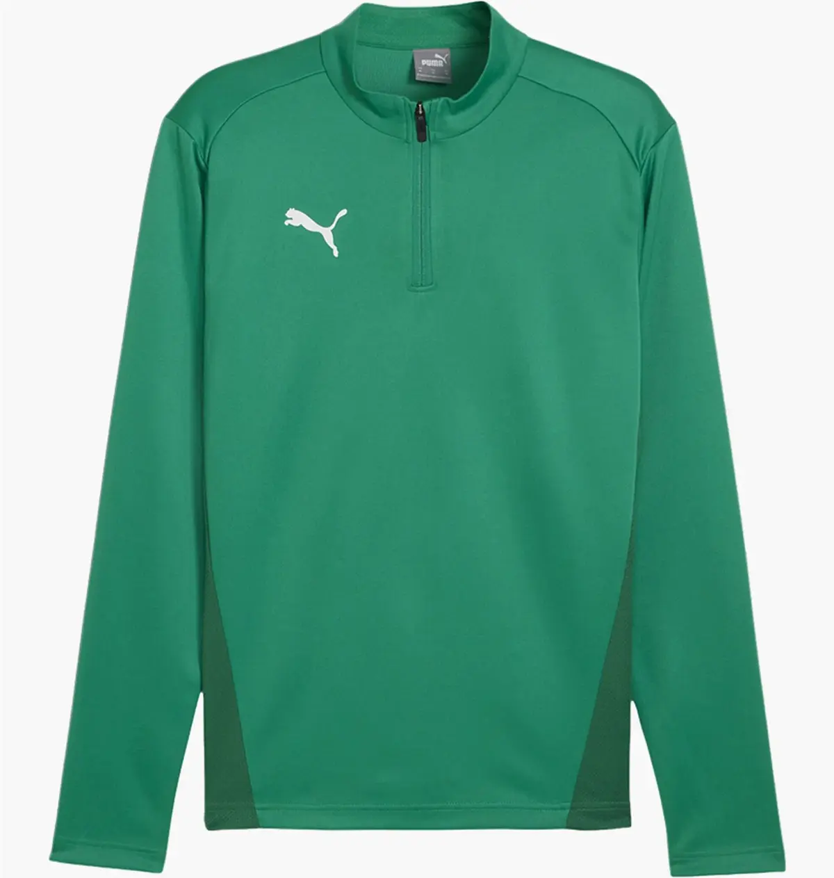 Кофта чоловіча Puma Teamgoal Training 1/4 Sweatshirt Rits Green