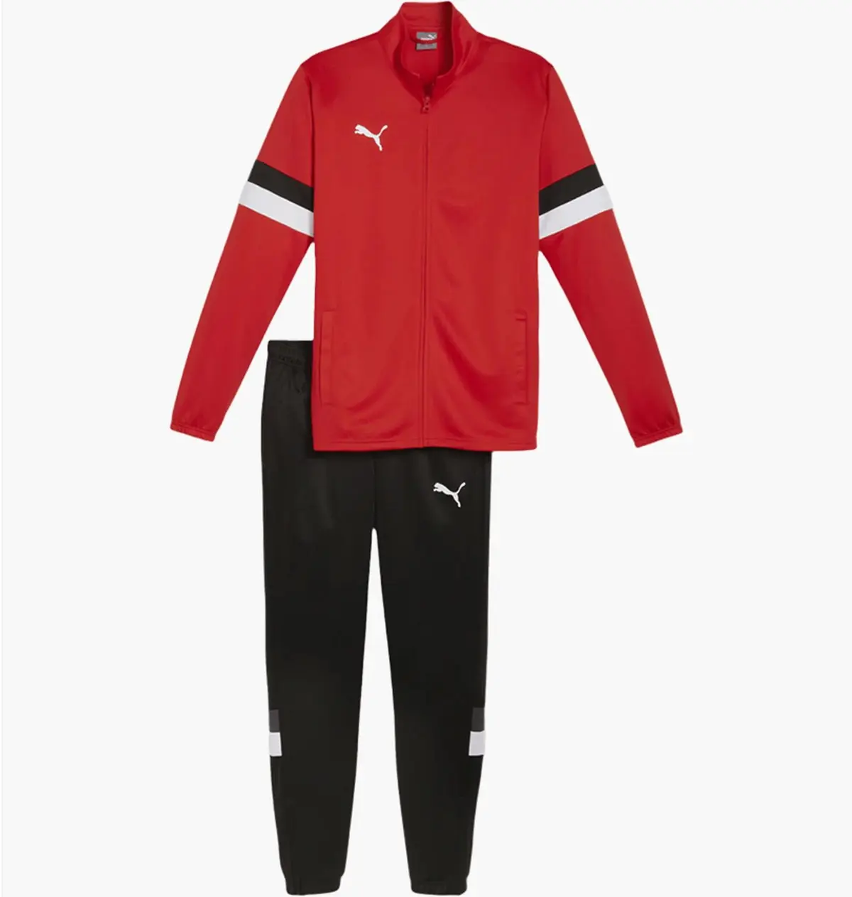 Спортивний костюм чоловічий Puma Teamrise Trainingsanzug F01 Red/Black