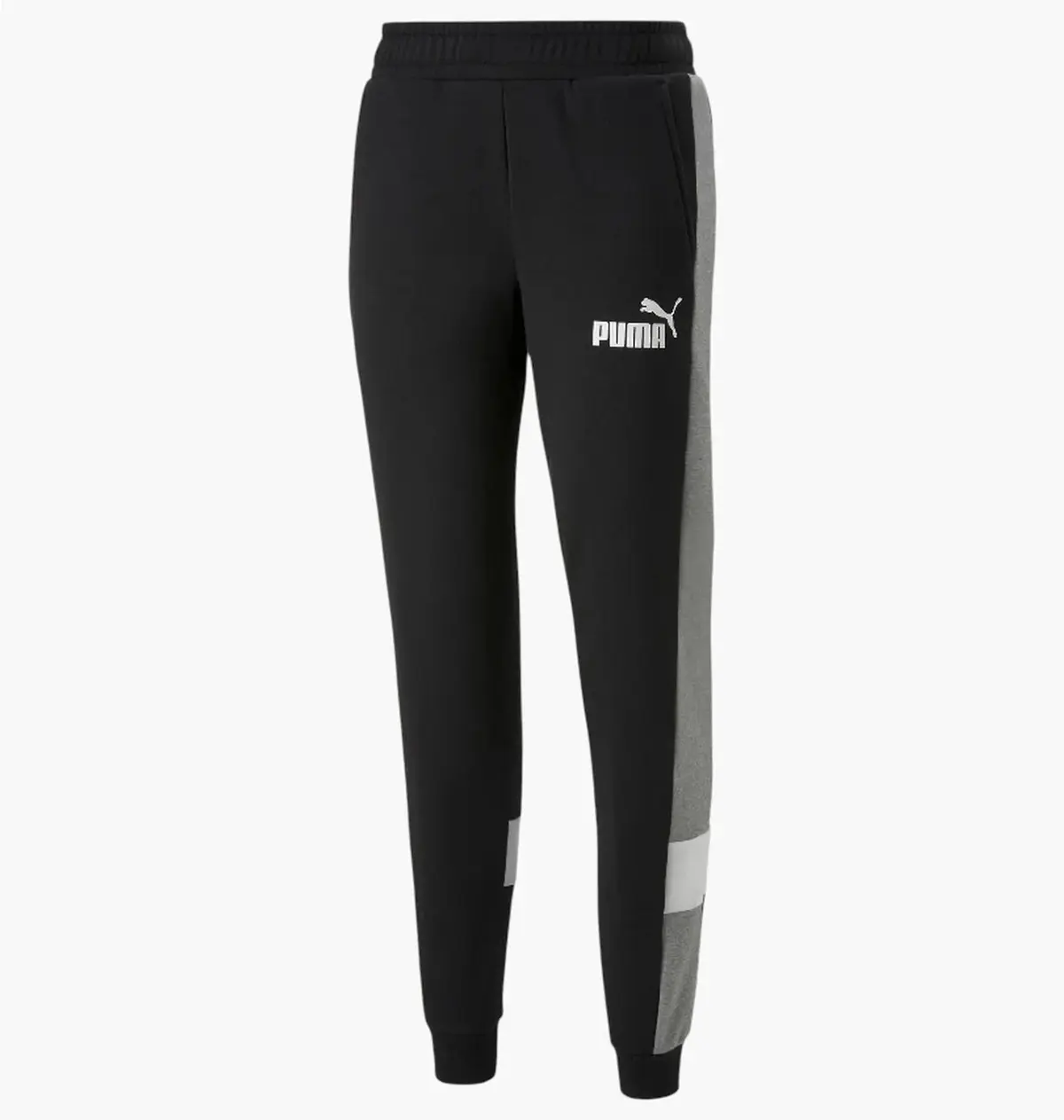 Брюки мужские Puma Essentials+ Colorblock Black